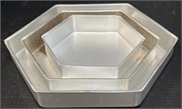 Wilton Aluminum Hexagon Baking Pans