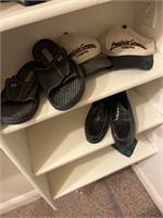 Men’s shoes, and baseball caps
