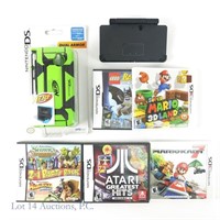2 Nintendo Accessories & 5 Games