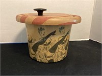 Art Deco Can Can Dancers Ice Bucket