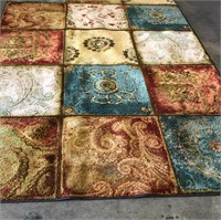 Area Rug: 106 Inches by 71 Inches