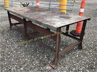 42"X98" STEEL WORK BENCH