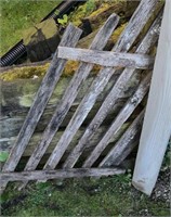 WOODEN FENCE GATE