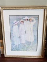 Four Sisters Water Color Print