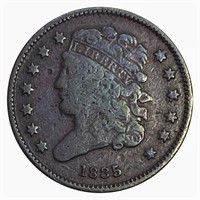 1835 Classic Head Half Cent