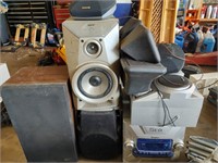 Assorted Stereo Speakers and More