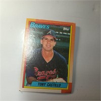 1990 Topps #620 Tony Castillo Atlanta Braves