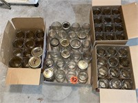 (5) Boxes Pint Jars