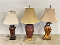 Selection of Ornate Lamps