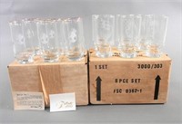 Avon Boxed Drinking Glass Sets