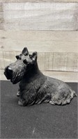 Heavy Sandicast Scottie Dog Figurine 8.5" Long X 6