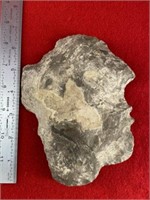Chipped Face Effigy     Indian Artifact Arrowhead
