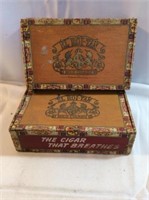 Lot of 2  cigar boxes