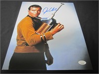 WILLIAM SHATNER SIGNED 11X14 PHOTO STAR TREK JSA