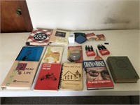 Box of Cookbooks and More