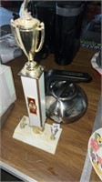 Bowling Trophy & Kitchen Aid Teapot