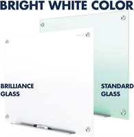 Magnetic Glass Dry Erase White Board