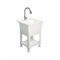 Project Source Freestanding Utility Tub