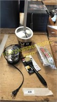 Food processor, plunger, kitchen utensils