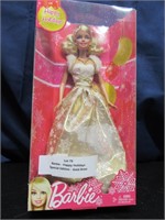Happy Holidays Barbie Special Edition Gold Dress