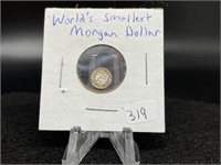 World's Smallest Morgan Dollar