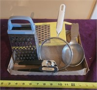 Flat of Kitchen Items