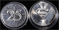 1 OZ .999 SILVER 2013 & 2016 CANADIAN MAPLE ROUNDS