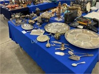OVER 30 ASSORTED SILVERPLATE ITEMS
