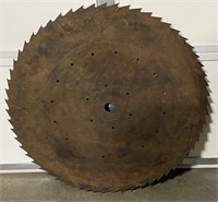 Very Nice Large Vintage Saw Blade, Great for Decor