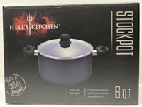 Hell's Kitchen 6 Quart Stockpot New in Box!