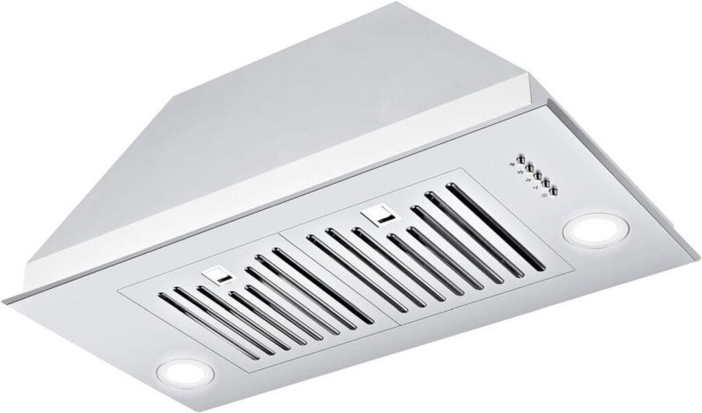 $219 - Zomagas 30 inch Insert Range Hood 600 CFM,