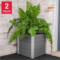 $279 - 2-Pk 2' x 2' Urbana Cube Planter