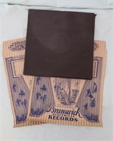 Exercise Records & 2 Brunswick Record Sleeves