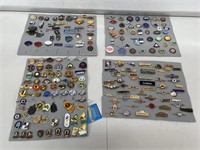 Selection of Assorted Badges Inc. Bowling