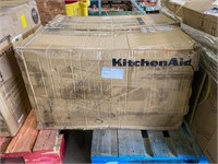 Kitchen Aid 30” charcoal grill 
In box,