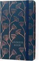 Boxclever Press Small Address Book with Over 400 S