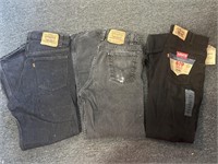 Levi's orange label denim jeans