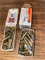 2 boxes of mixed 22 caliber rounds, long & short.