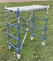 Werner PS-48 Portable Scaffolding: blue, 48 inch