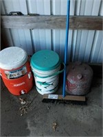 5Gal Water Cooler/5Gal Gas Can/Bucket