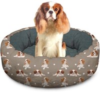 20 inch King Charles Cavalier Calming Dog Bed