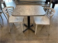 24” Dining Table w/ 2 Chairs