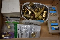 Brass Fittings for 1/4" 3/8 & Larger Copper Pipe