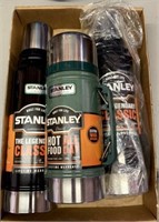3 New Stanley Thermoses
