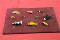 (10) Flys, Poppers, Baits