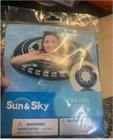 Pool Float Tube PVC Swim Ring, Inflatable