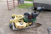 John Deere Walk Behind Mower, 54" Cut, Loose, No