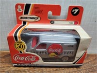 NEW MATCHBOX #7 Coca-ColaMattel Wheels FORD Van