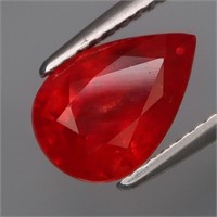 Natural Imperial Red Sapphire 2.76 Ct