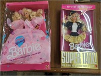 1990 Happy Birthday Barbie & 1994 Super Talk Barbi